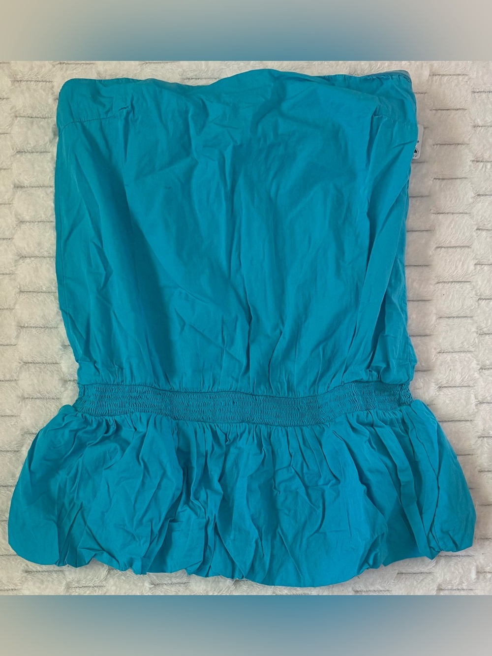 Free People Free Est Bea Bubble Tunic Top Scuba Sail Boho Festival M NWT - Picture 5 of 10